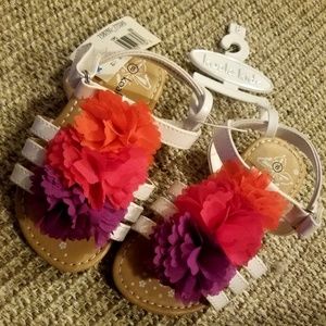 Koala kids floral sandals size 8